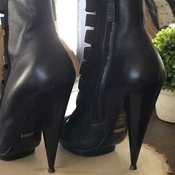 Gucci Olimpia Open Toe Bootie - Picture 4 of 7